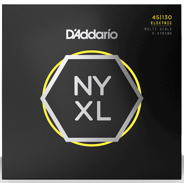 Daddario NYXL45130MS Juego 5 Cuerdas Bajo Multiescala 045-130 1
