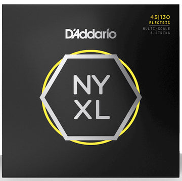 Daddario NYXL45130MS Juego 5 Cuerdas Bajo Multiescala 045-130 1