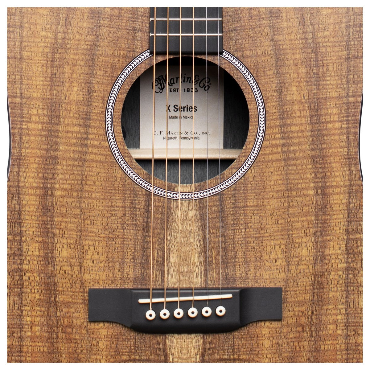 Martin DX1E Koa Serie X Guitarra Electroacústica Dreadnought Koa 7