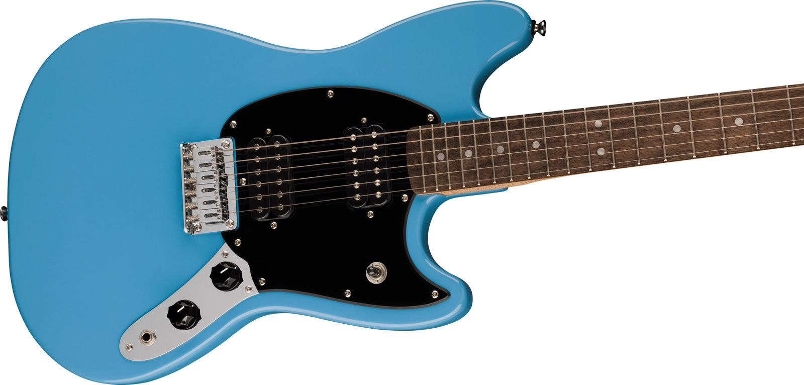 Squier Sonic Mustang HH IL Guitarra Eléctrica California Blue 4