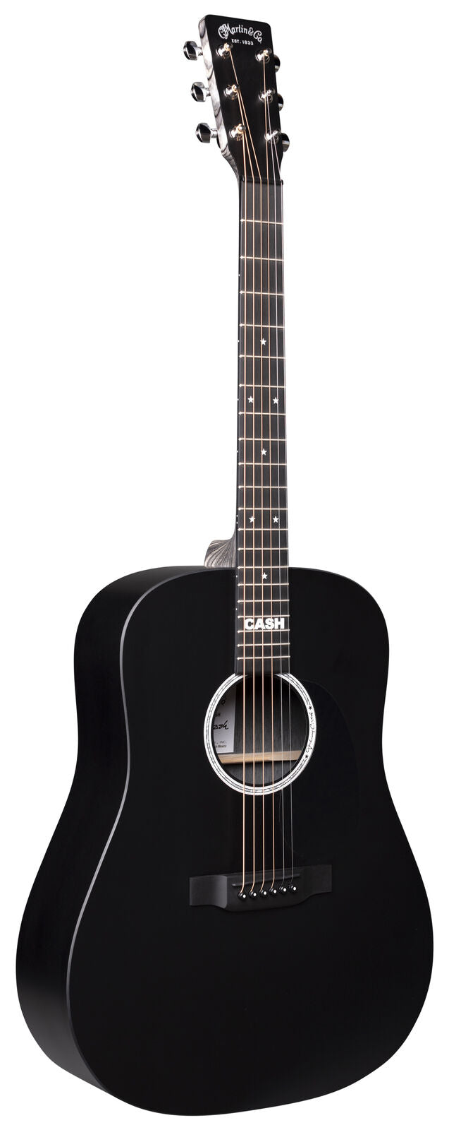 Martin DX Cash Johnny Cash Guitarra Electroacústica Dreadnought Negra 2