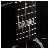 Martin DX Cash Johnny Cash Guitarra Electroacústica Dreadnought Negra 9