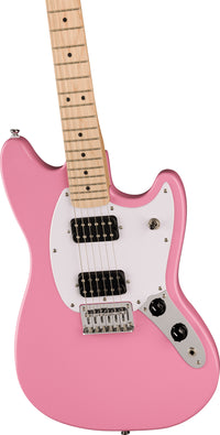 Squier Sonic Mustang HH MN Guitarra Eléctrica Flash Pink 3