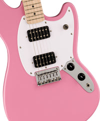 Squier Sonic Mustang HH MN Guitarra Eléctrica Flash Pink 4