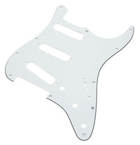 Fender 0991360000 Golpeador Standard Stratocaster 3 Single Coils 11 Screw Holes White 3 Ply 3