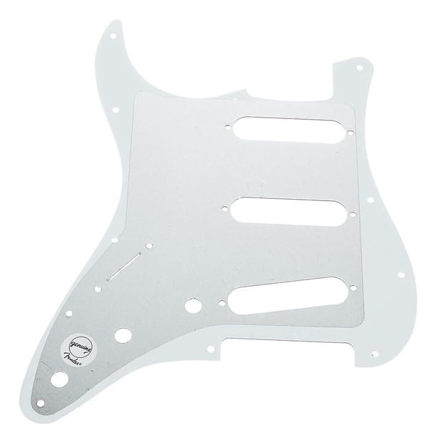 Fender 0991360000 Golpeador Standard Stratocaster 3 Single Coils 11 Screw Holes White 3 Ply 4