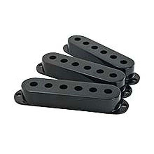 Fender 0991364000 Pickup Covers Guitarra Stratocaster Black (3) 1