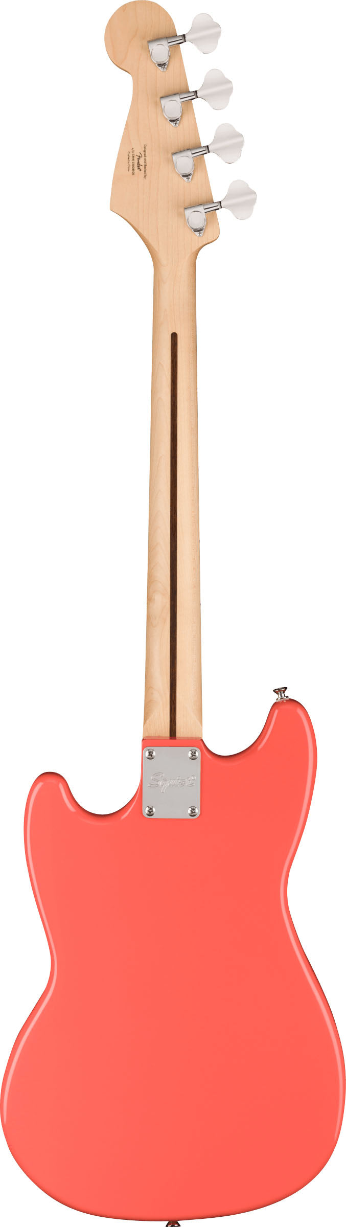 Squier Sonic Bronco Bass MN Bajo Eléctrico Tahitian Coral 2