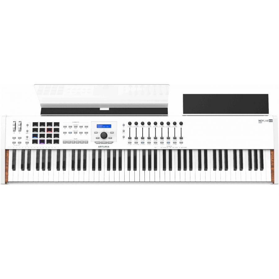 Arturia Keylab 88 MKII White Teclado Controlador Blanco 15