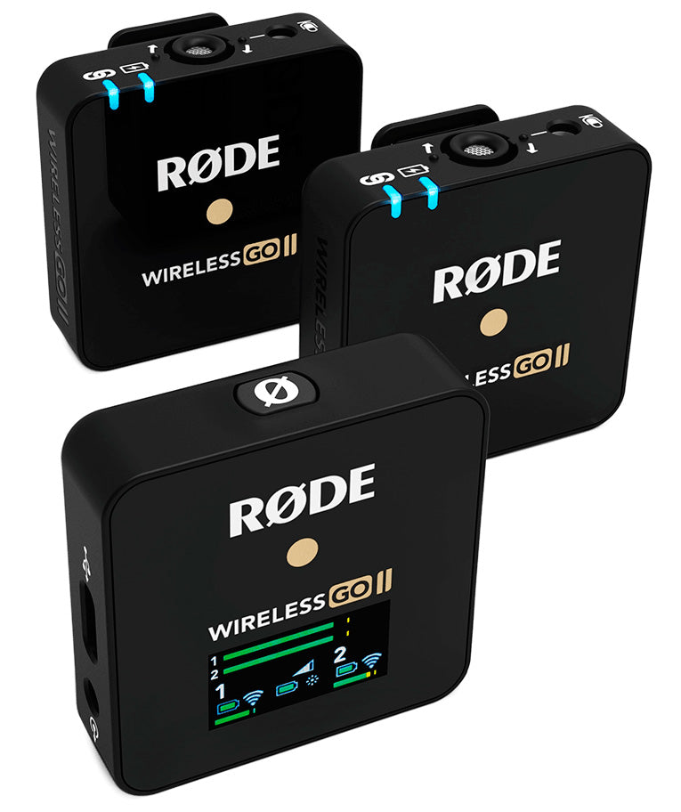 Rode Wireless Go II Sistema Inalámbrico Micrófono de Doble Canal 1