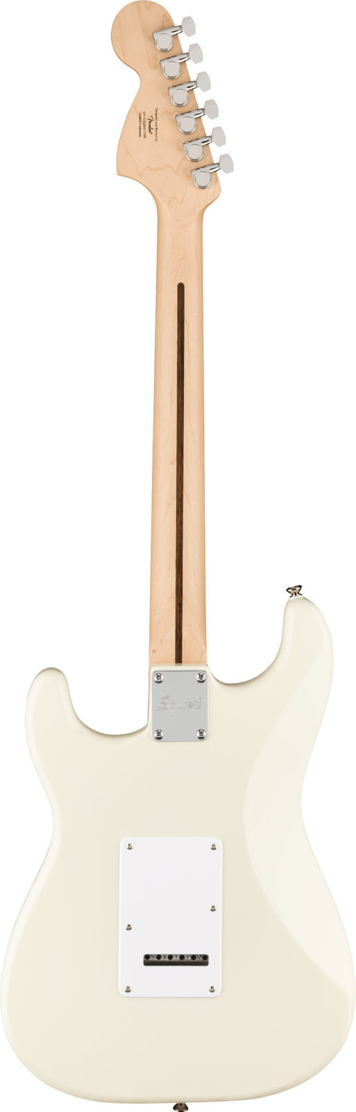 Squier Affinity Stratocaster MN Guitarra Eléctrica Olympic White 2