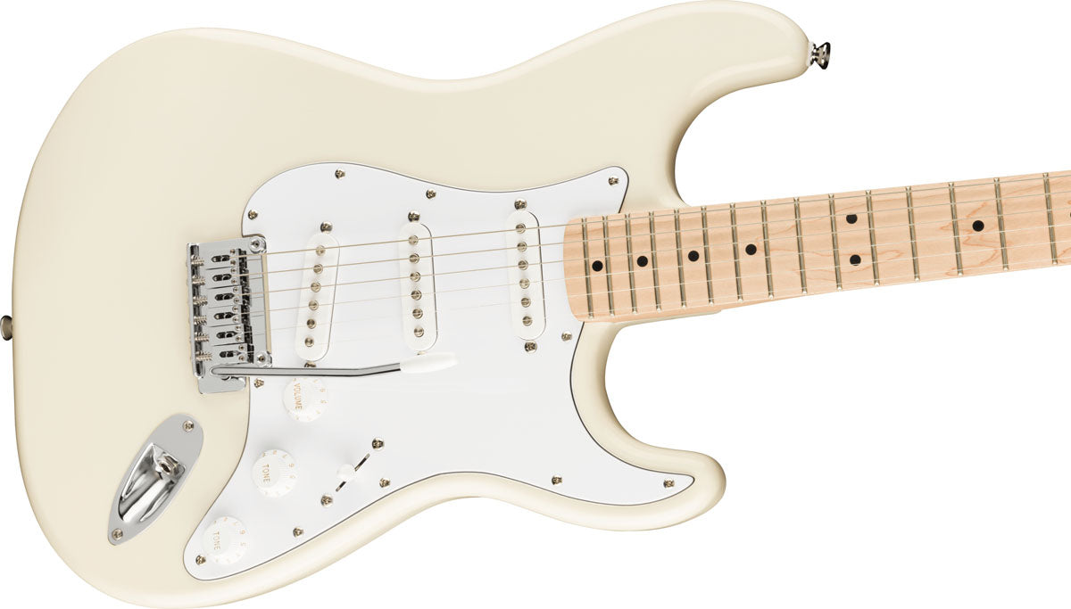 Squier Affinity Stratocaster MN Guitarra Eléctrica Olympic White 3