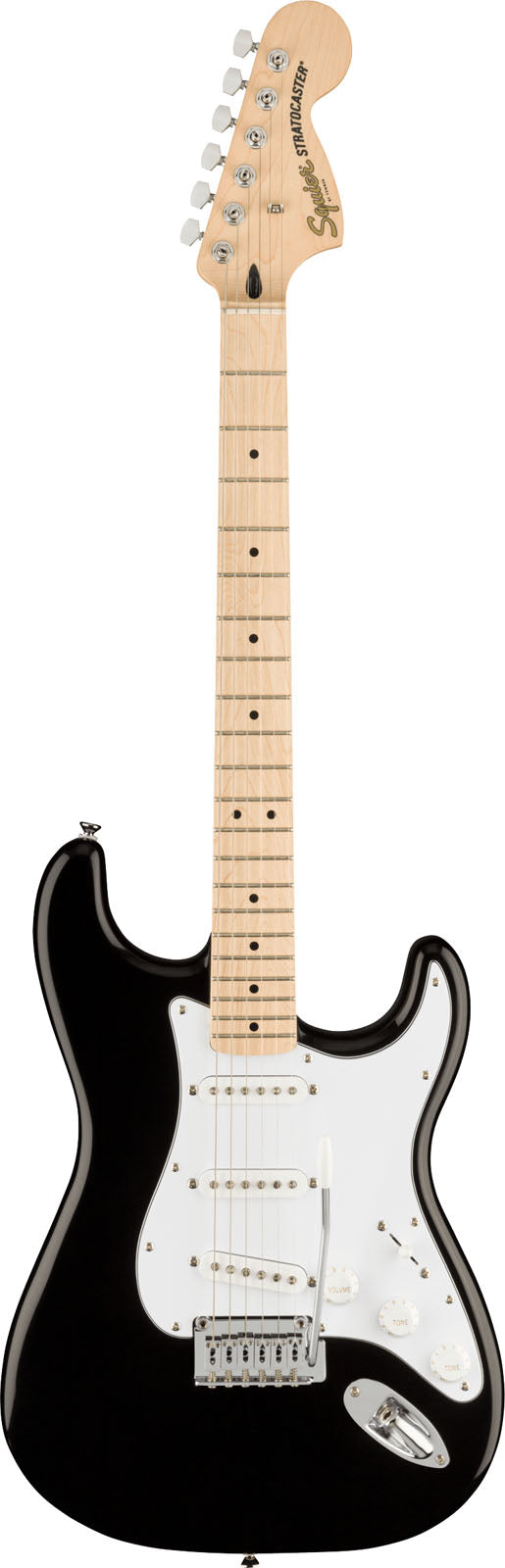 Squier Affinity Stratocaster MN Guitarra Eléctrica Negra 1