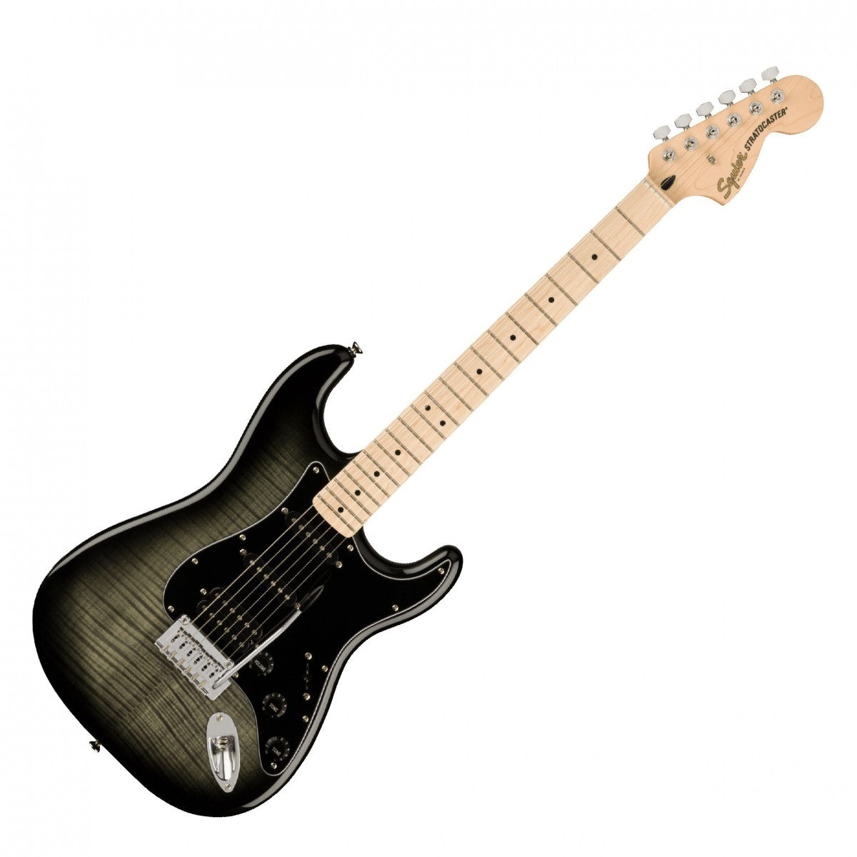 Squier Affinity Stratocaster FMT HSS MN Guitarra Eléctrica Black Burst 7