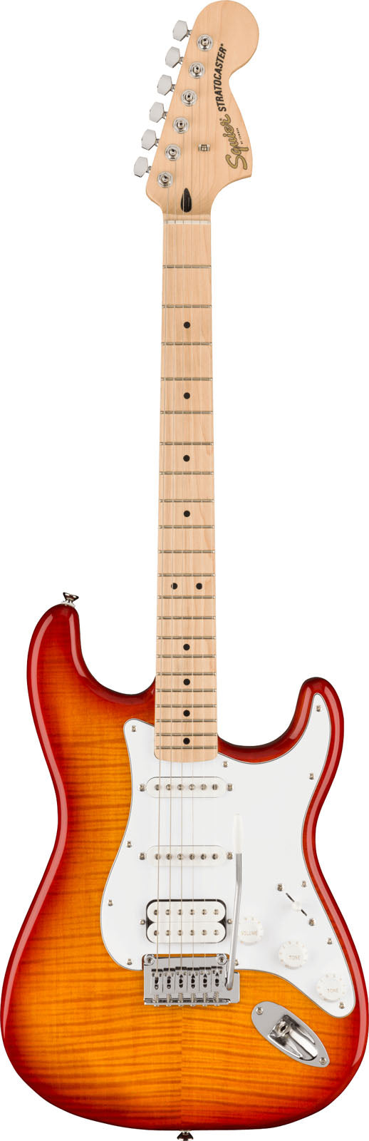 Squier Affinity Stratocaster FMT HSS MN Guitarra Eléctrica Sienna Sunburst 1