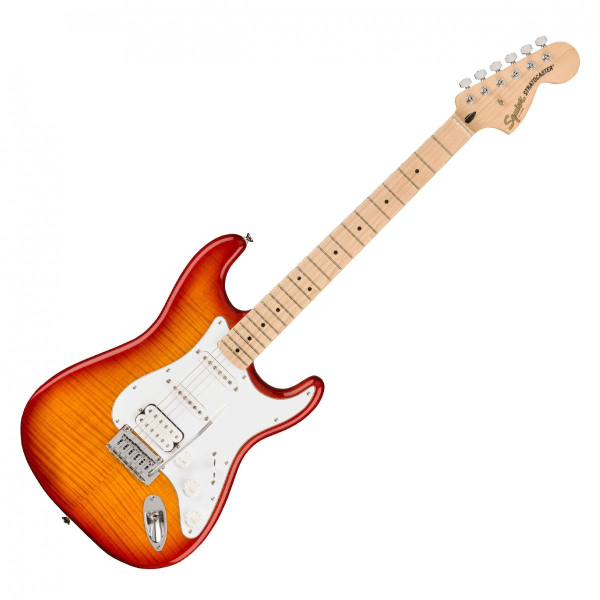 Squier Affinity Stratocaster FMT HSS MN Guitarra Eléctrica Sienna Sunburst 7