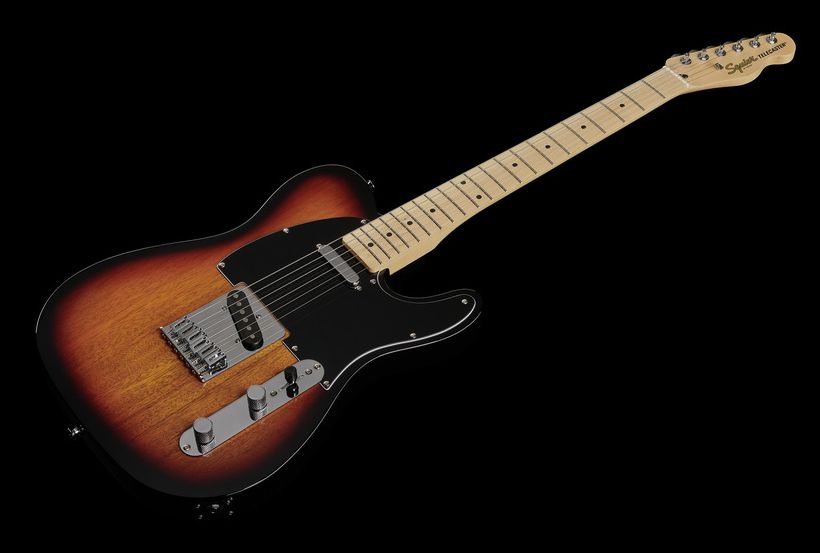 Squier Affinity Telecaster MN Guitarra Eléctrica 3 Colores Sunburst 17