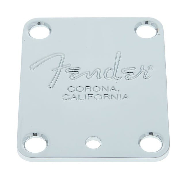 Fender 0991445100 Placa Mástil Cromada American Standard 1