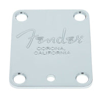 Fender 0991445100 Placa Mástil Cromada American Standard 1