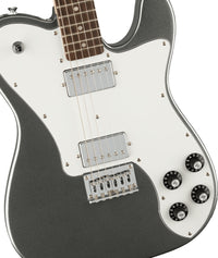 Squier Affinity Telecaster Deluxe IL Guitarra Eléctrica Charcoal Frost Metallic 4