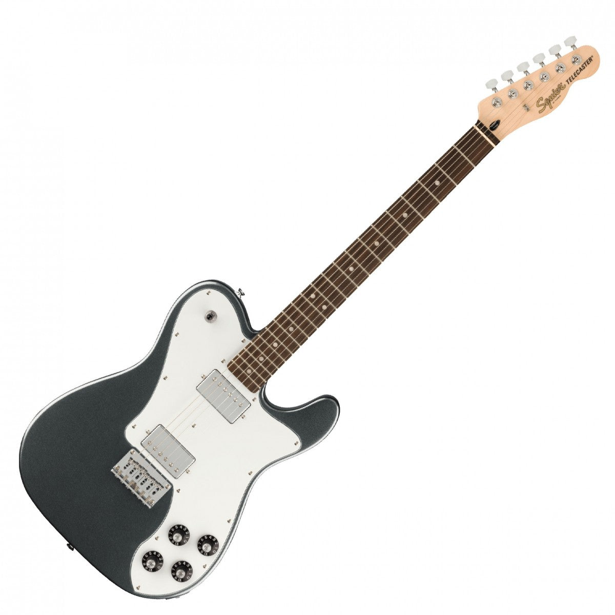 Squier Affinity Telecaster Deluxe IL Guitarra Eléctrica Charcoal Frost Metallic 7