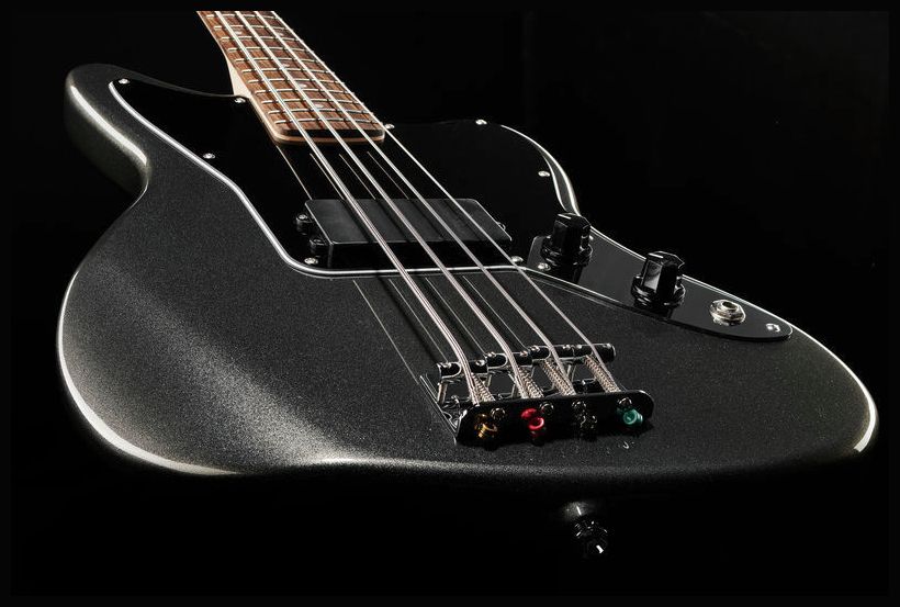 Squier Affinity Jaguar Bass H IL Bajo Eléctrico Charcoal Frost Metallic 15