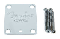 Fender 0991445100 Placa Mástil Cromada American Standard 2