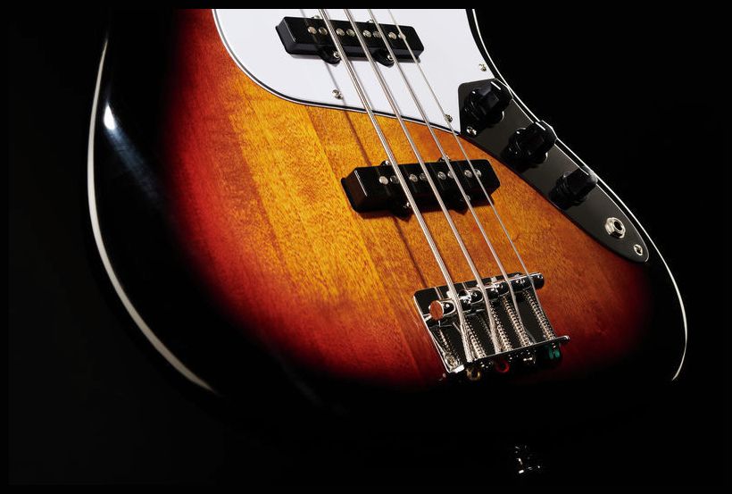 Squier Affinity Jazz Bass MN Bajo Eléctrico 3 Colores Sunburst 14