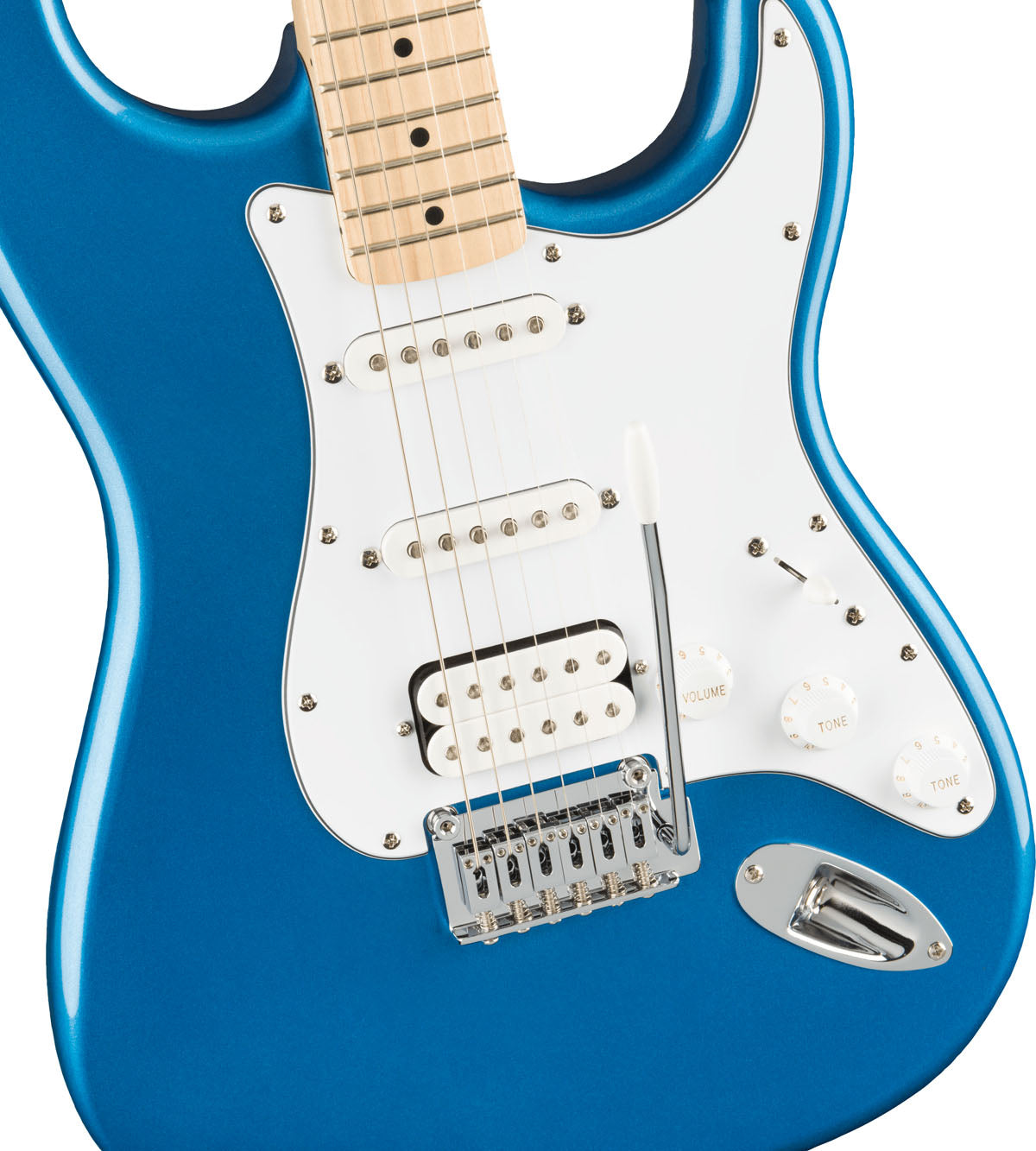 Squier Affinity Pack Stratocaster HSS MN LPB Guitarra Eléctrica Lake Placid Blue 6