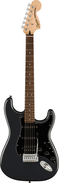 Squier Affinity Pack Stratocaster HSS IL CFM Guitarra Eléctrica Charcoal Frost Metallic 3