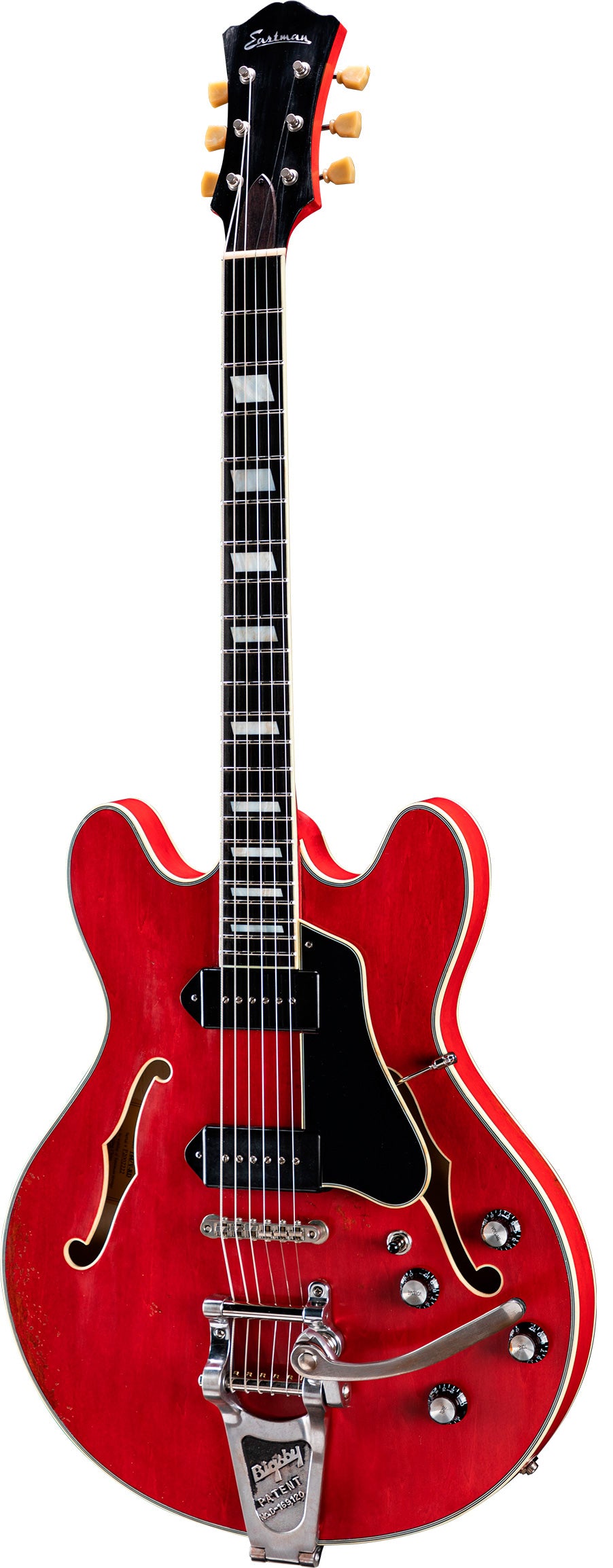 Eastman T64V ARD Guitarra Eléctrica Antique Red 1