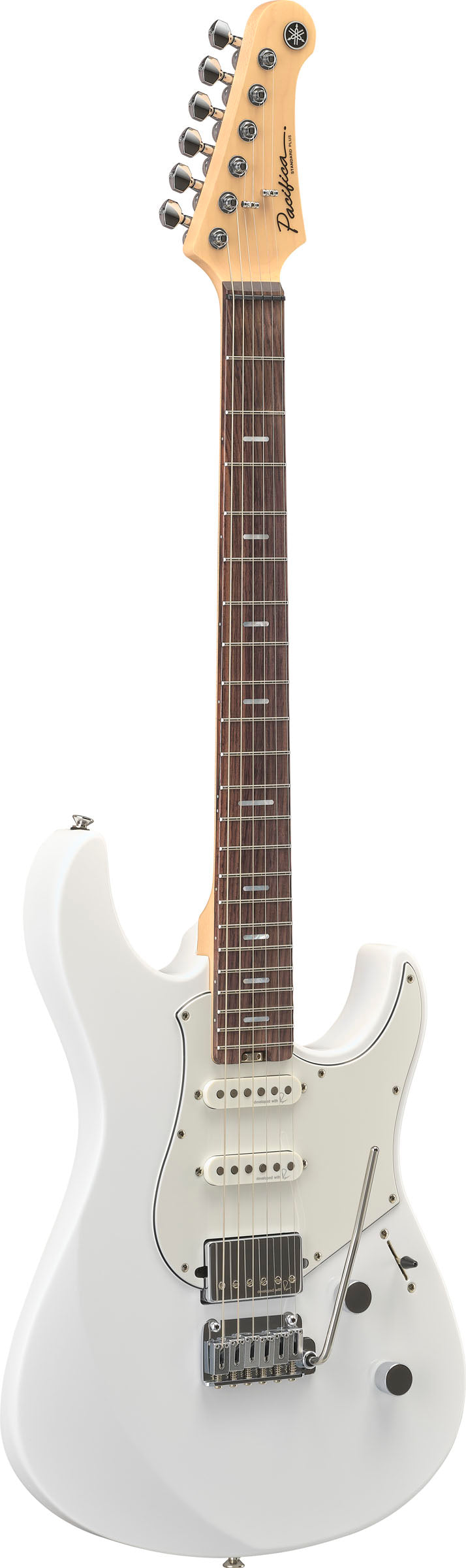 Yamaha PACSP12 SWH Pacifica Standard Plus RW Guitarra Eléctrica Shell White 2