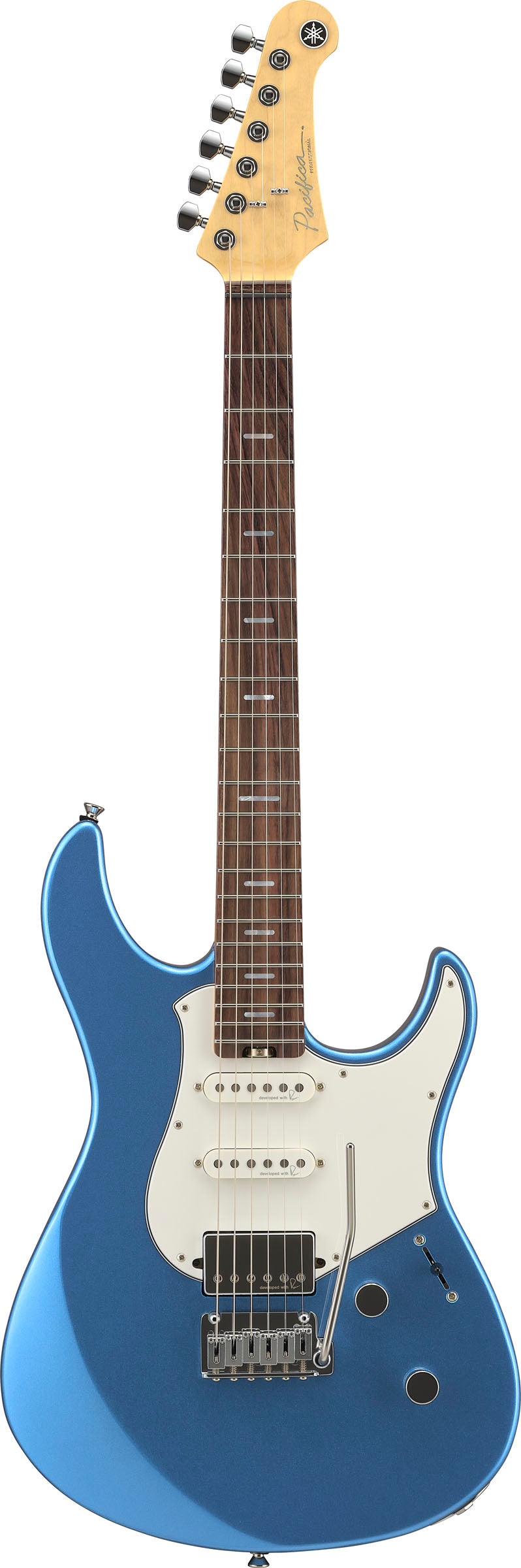 Yamaha PACP12 SPB Pacifica Professional RW Guitarra Eléctrica Sparkle Blue 1