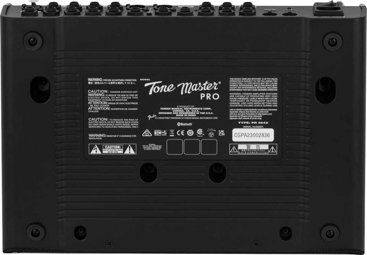 Fender Tone Master PRO Pedalera Multiefectos Guitarra 4