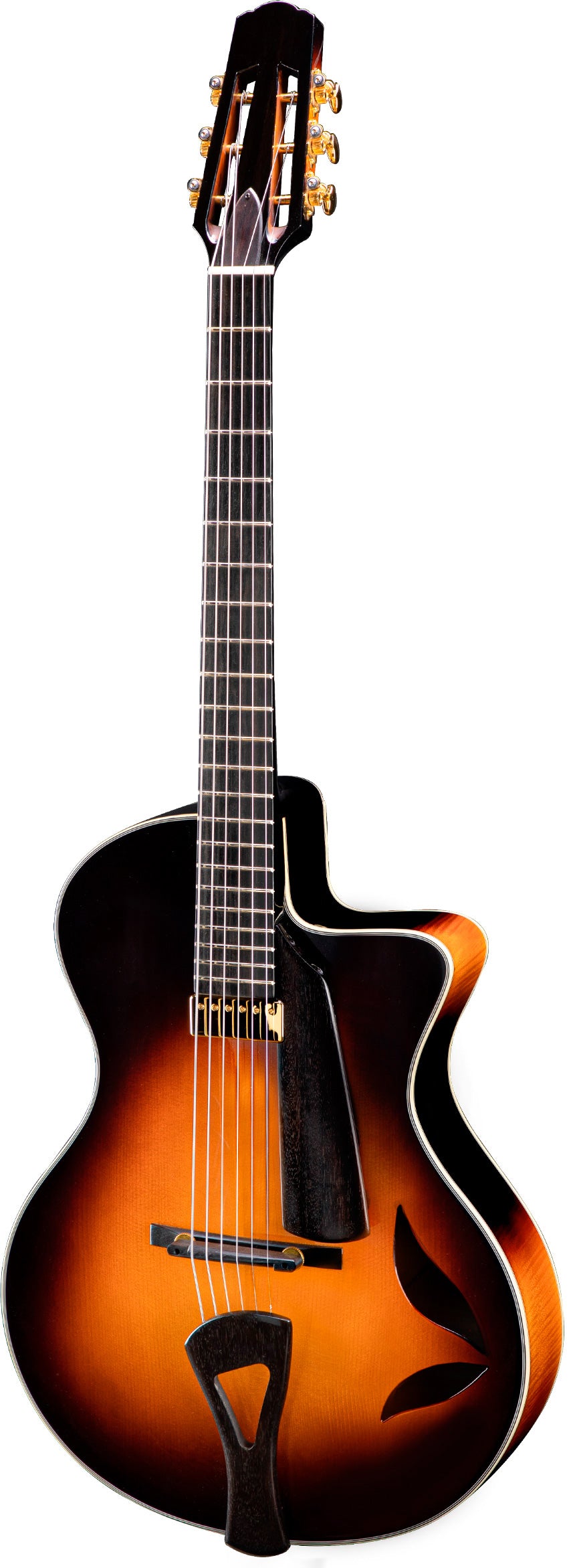 Eastman FV880CE SB Signature Frank Vignola Guitarra Eléctrica Sunburst 1