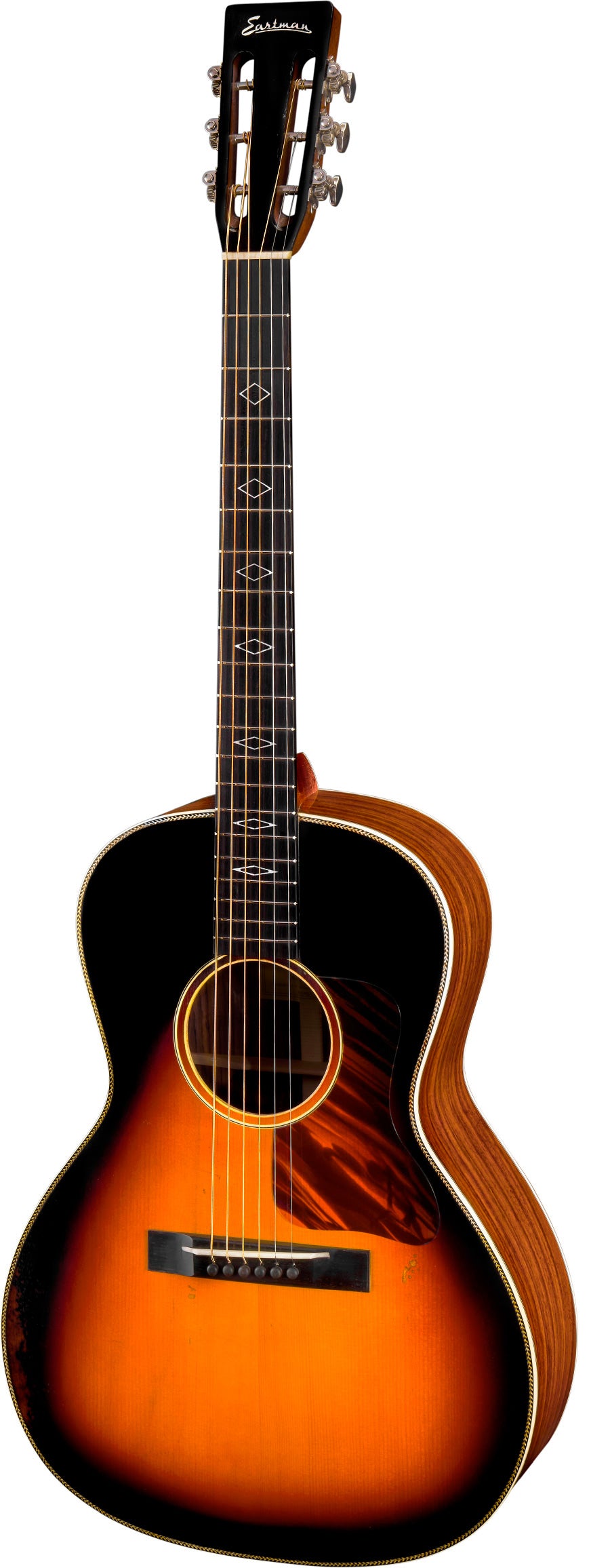 Eastman E20-OOSS/V-SB Traditional Guitarra Acústica Doble o Antique Sunburst 1