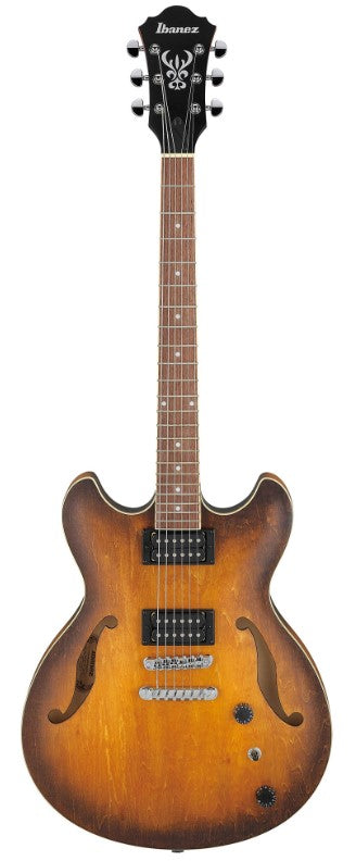 Ibanez AS53 TF Guitarra Eléctrica Hollow Body Tobacco Flat 1