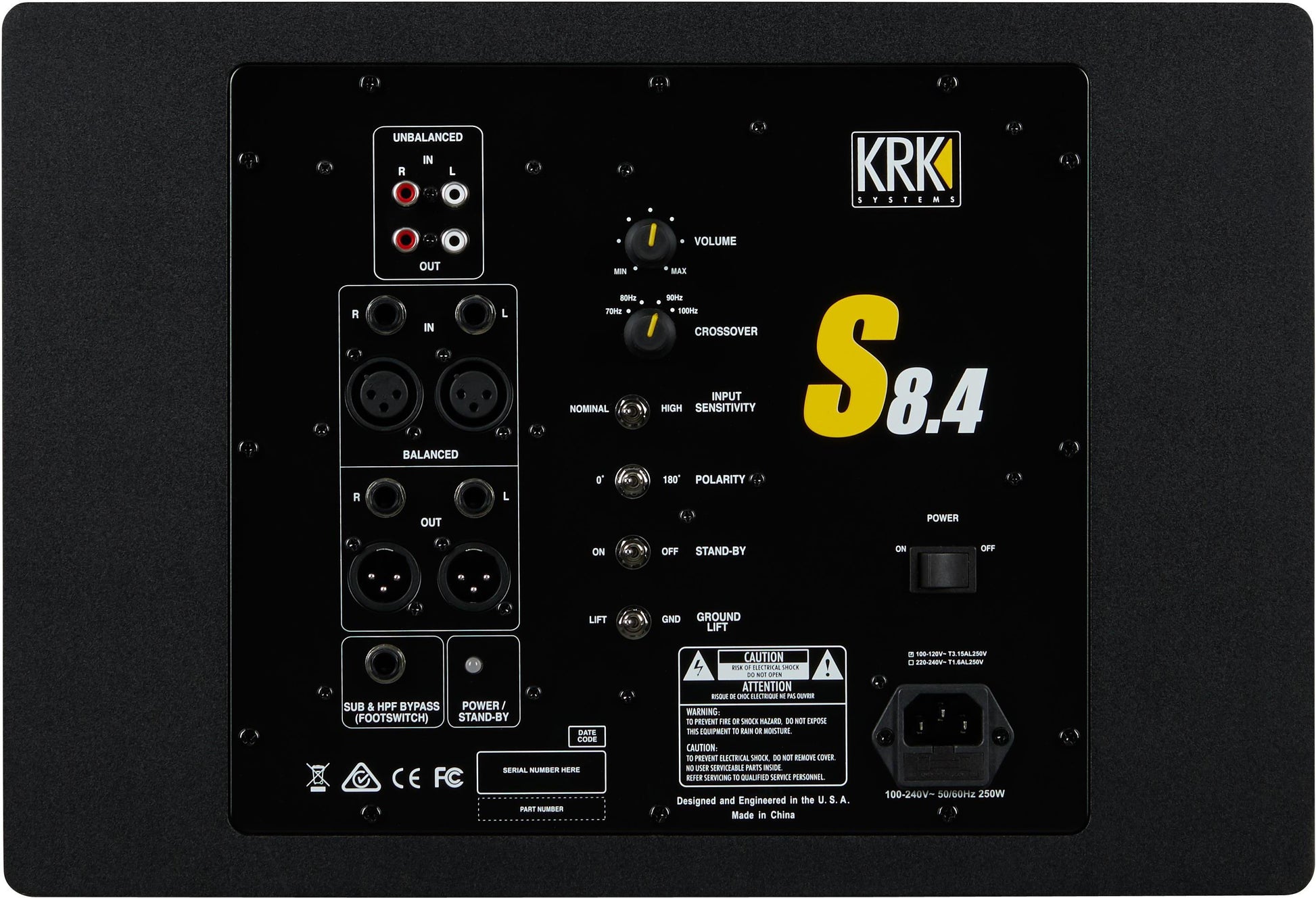 KRK S8.4 Subgrave Activo 8 Pulgadas 3