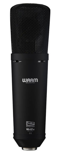 Warm Audio WA-87 R2B Micrófono de Condensador Triple Patron Polar Negro 2