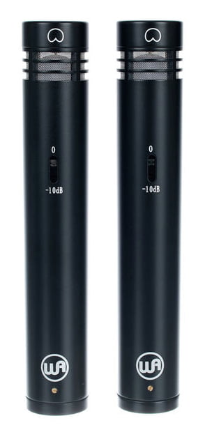 Warm Audio WA-84-C-B-ST Par Micrófonos de Condensador Cardioide Negro 1