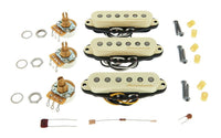 Fender 0992115000 Vintage Noiseless Stratocaster Pickups Set Pastillas Guitarra 6