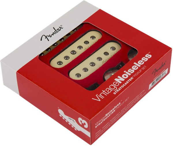 Fender 0992115000 Vintage Noiseless Stratocaster Pickups Set Pastillas Guitarra 7