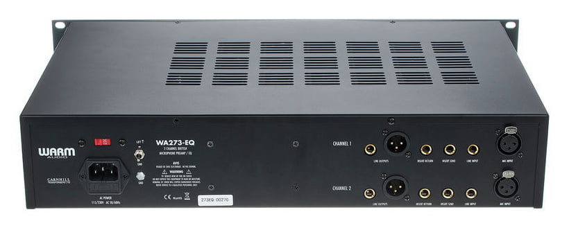 Warm Audio WA273-EQ Previo para Micrófono dos Canales 4