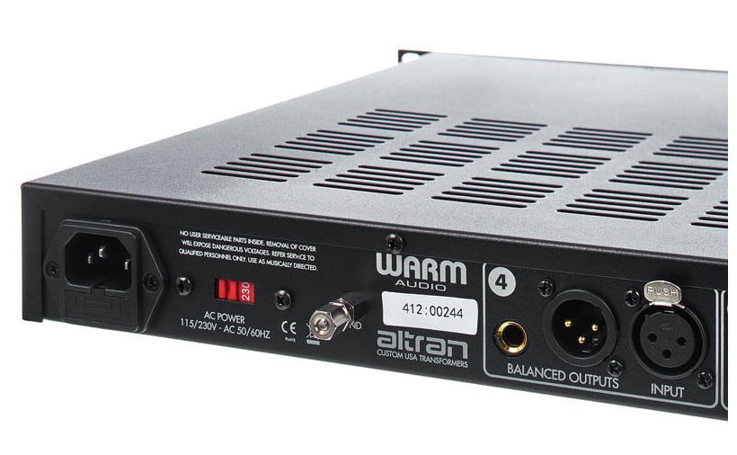 Warm Audio WA-412 Previo para Micrófono Cuatro Canales 7