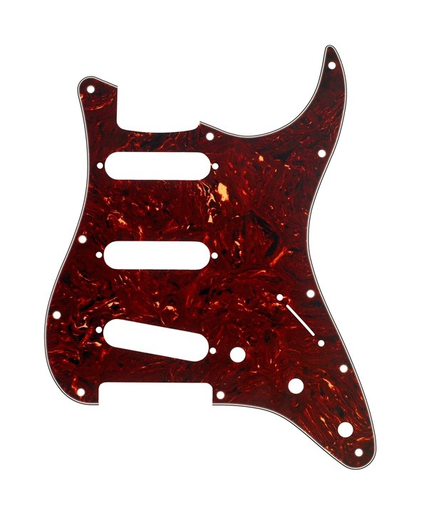 Fender 0992142000 Golpeador Standard Stratocaster 3 Single Coils 11 Screw Holes Tortoise Shell 4 P 1