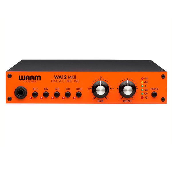 Warm Audio WA-12 MKII Previo para Micrófono Un Canal.