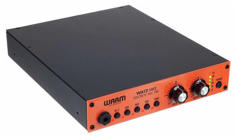 Warm Audio WA-12 MKII Previo para Micrófono Un Canal.