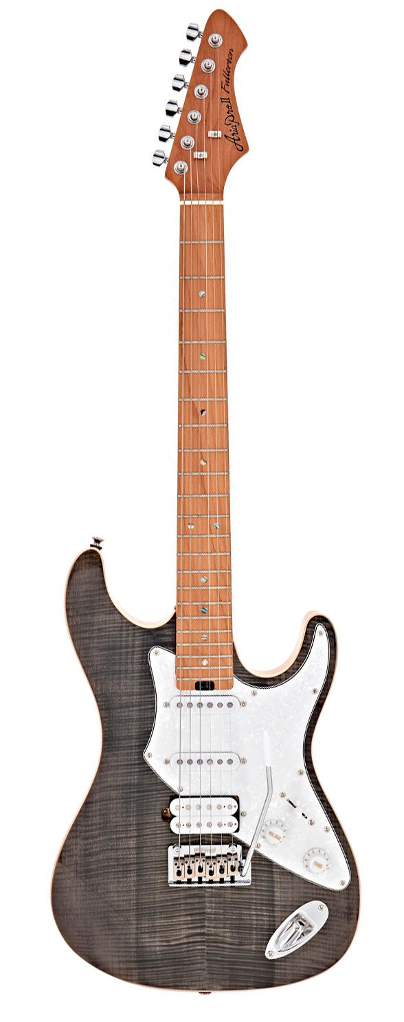 Aria 714 BKDM MK2 Fullerton Guitarra Eléctrica Black Diamond 1