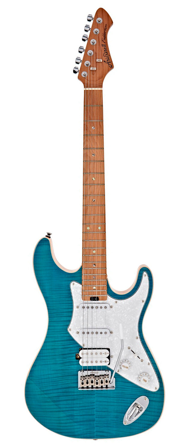 Aria 714 TQBL MK2 Fullerton Guitarra Eléctrica Turquoise Blue 1