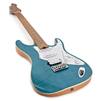 Aria 714 TQBL MK2 Fullerton Guitarra Eléctrica Turquoise Blue 3